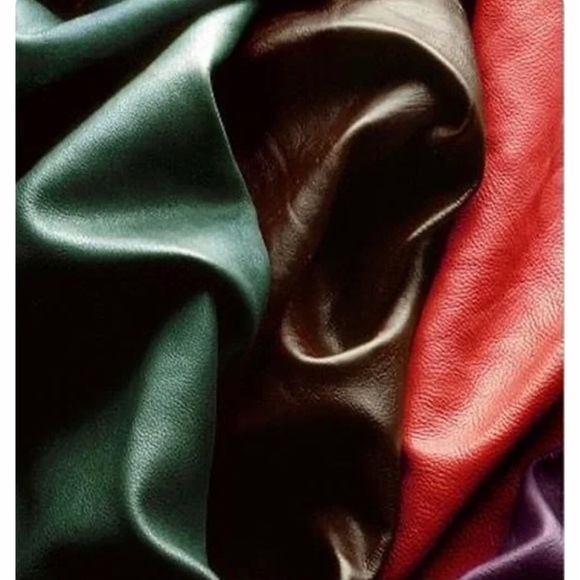 Lew Magram Collection Forest Green Leather Jacket - Picture 10 of 11